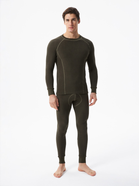 Термобелье DryWarm перфорированное, хаки